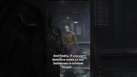 Disturbing facts in the Arkham games #shorts