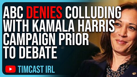 ABC DENIES Colluding With Kamala Harris Campaign Prior To Debate