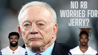 Jerry Jones not the least bit concerned about the Cowboys running backs