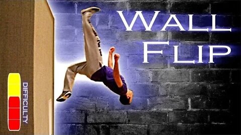 How To WALL FLIP - Free Running Tutorial