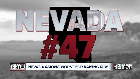 Study finds Nevada among worst states for overall well-being of a c