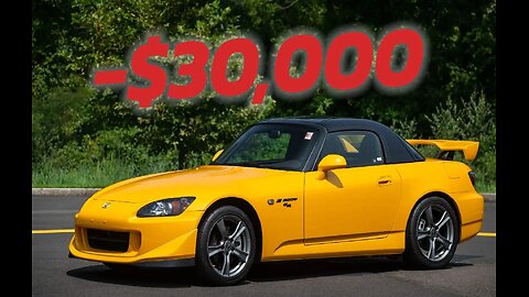 Honda S2000 lost 30k value after driven 7 miles