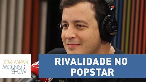 Rafael Cortez fala sobre rivalidade das celebridades no programa PopStar