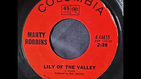 Marty Robbins - Lily of the Valley