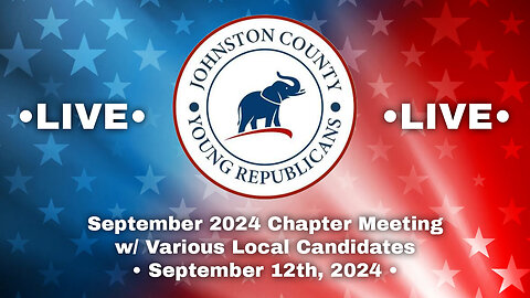 LIVE: September Chapter Meeting (w/ Various Local Candidates)