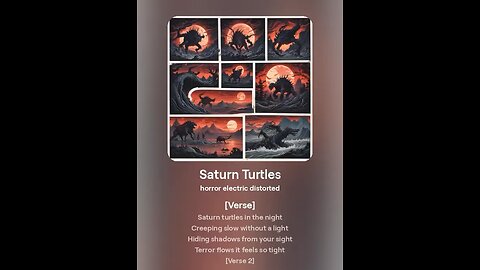 Saturn Turtles by Turtle Tunes with Suno 🐢🎶