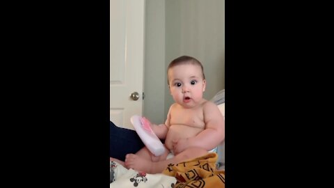 Funny Baby Reaction - The Planet's Cutest Babies are Here