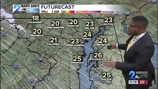 WMAR-2 News Weather at 11