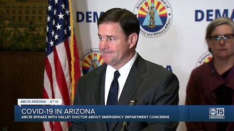 Ducey out of state for ‘couple days away’ as COVID cases increase