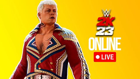 🔴WWE 2K23 ONLINE - LIVE STREAM