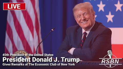 LIVE REPLAY: President Trump Gives Remarks at The Economic Club of New York - 9/5/24