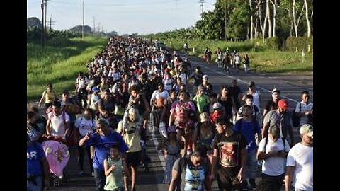 Illegal Immigrant Invasion, Invading Army Or The Great Replacement!!