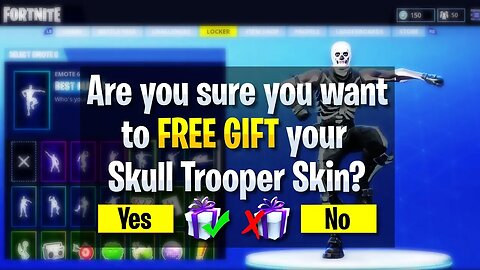 *NEW* How To GIFT SKINS in Fortnite! NEW Fortnite Gifting SYSTEM! (Fortnite: Battle Royale Gifting)!