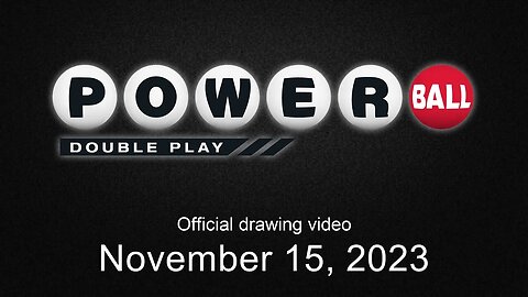 Powerball Double Play drawing for November 15, 2023