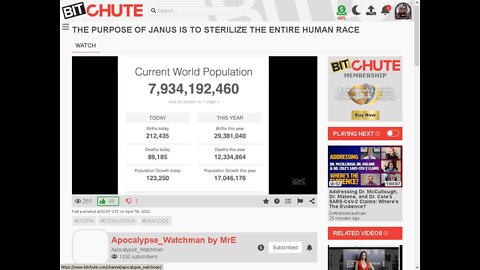 MrE: The Purpose of Janus is to Sterilize the Entire Human Race! [07.04.2022]