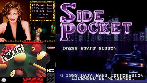 Side Pocket - Super Nintendo