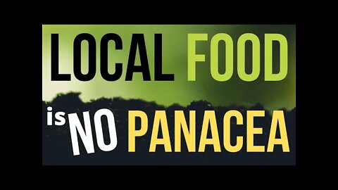 The Max Bernier Show - Ep. 35 : Local Food is no Panacea