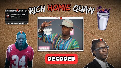 Rich Homie Quan Found Dead At 34 (not 33...)