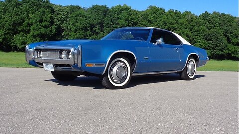 1970 Oldsmobile Olds Toronado GT FWD 455 CI V8 in Blue & Ride on My Car Story with Lou Costabile