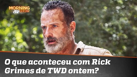 Alerta de Spoiler: o que aconteceu ontem com o Rick Grimes de TWD?