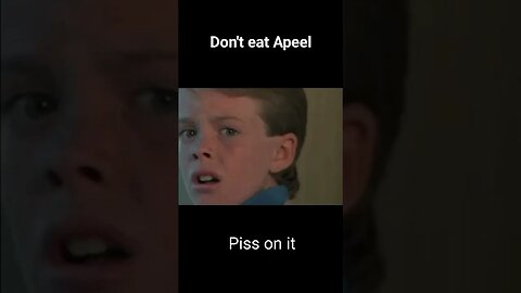 Don't eat apeel #shorts