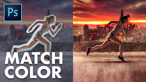 How to Match Color and Light in Photoshop! (3-STEP PROCESS)