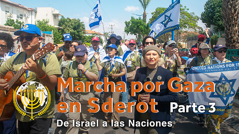 Marcha por Gaza en Sderot Parte 3 | Dra. Dominiquae Bierman