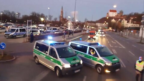 27.02.21 Autokorso Landshut gegen die Corona Maßnahmen