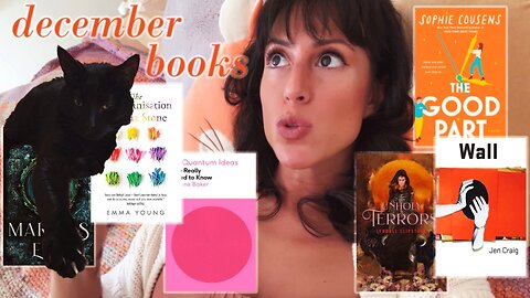 december reading VLOG | diaries, time travel & some DNFs