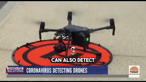 Oh FFS!! COVID SURVEILLANCE DRONES detecting the convid 🤦🏻‍♂️??