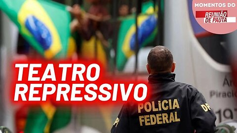 PF continua jogo de cena com 8 prisões em nova operação contra bolsonaristas | Momentos Reunião de