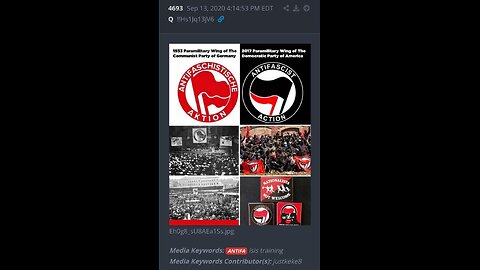 ANTIFA = ZIONISTS = BOLSHEVICS = KHAZARIAN SATANISTS > Communism, even Q showed that