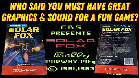 Remembering Solar Fox for the Atari 2600