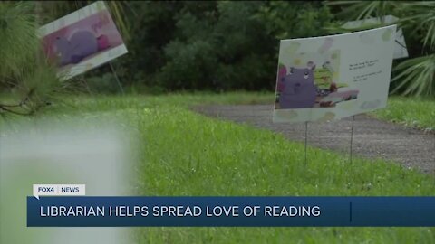 Librarian spreads love of reading