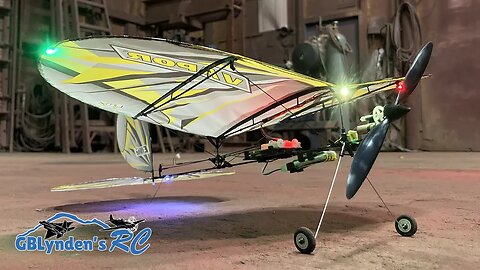 E-flite UMX Night Vapor With Tattu 220mAH 45C Lipo Battery Flights With Bloopers