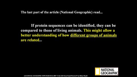 "...how different groups of animals are related"