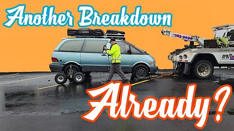 Van Life Goes Wrong: Break downs, Forest Fires & Pouring Rain! // S21E34