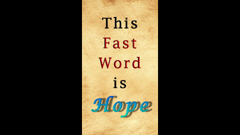 Fast Word - Hope