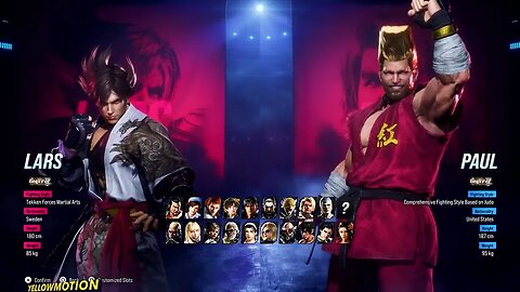 TEKKEN 8 CBT | Lars Alexandersson & Paul Phoenix Character Select Outfit Presets - First Look!