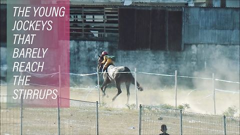 Ride like the wind kiddo: Indonesia’s child jockeys