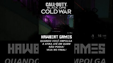 Quando as coisas não saem como planejado... #Fail #COD