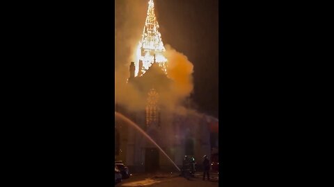 Another church burns down in France, that’s over 40 churches burned since 2023