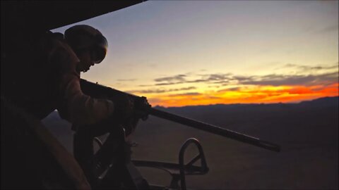 Fire in the Sky - U.S. Marine UH-1Y 's at WTI 1-22