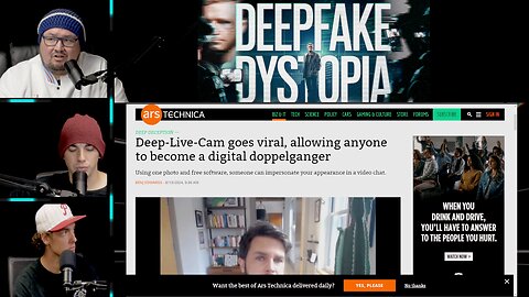 LIVE Fake Eye Witnesses - LIVE Deep Fake Software on GitHub