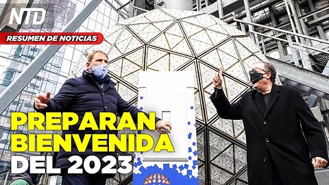 Time Square: Prueba de lanzamiento de bola de cristal; Bolsonaro da último discurso