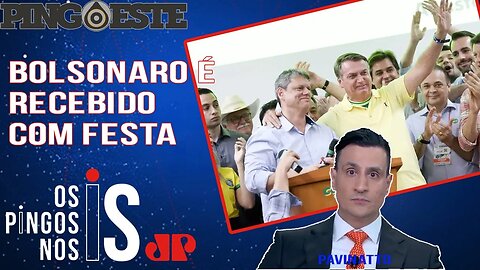 Bolsonaro é recebido com festa no agroshow [PAVINATTO]