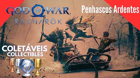 God Of War: Ragnarök: Penhascos Ardentes| COLETÁVEIS | COLLECTIBLES | 4k-PTBR #30