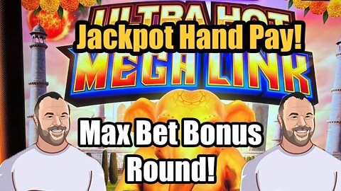 Ultra Hot Mega Link! Potawatomi Bingo & Casino! Max Bet Jackpot Hand Pay!