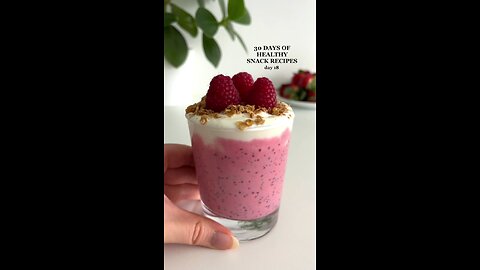 recipe of high protein chai seeds and berries smoothie