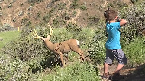 3D range gives archers a place to hone their skills in the Boise foothills